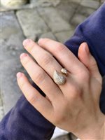 Vicenza - Piazzetta Palladio 2 - Anillo Misis Mujer SAUVAGE in Plata Zircone AN03720 - AN03720